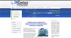 Desktop Screenshot of dmcontact.com